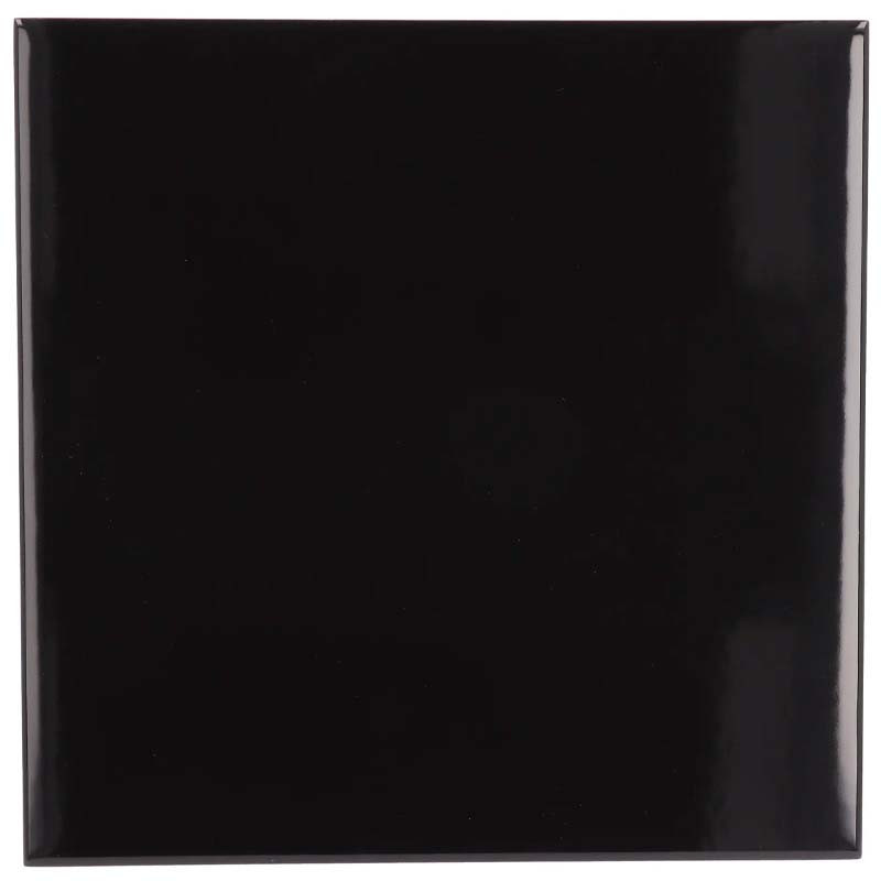 Carrelage mural noir 15 x 15 cm Evolution Negro