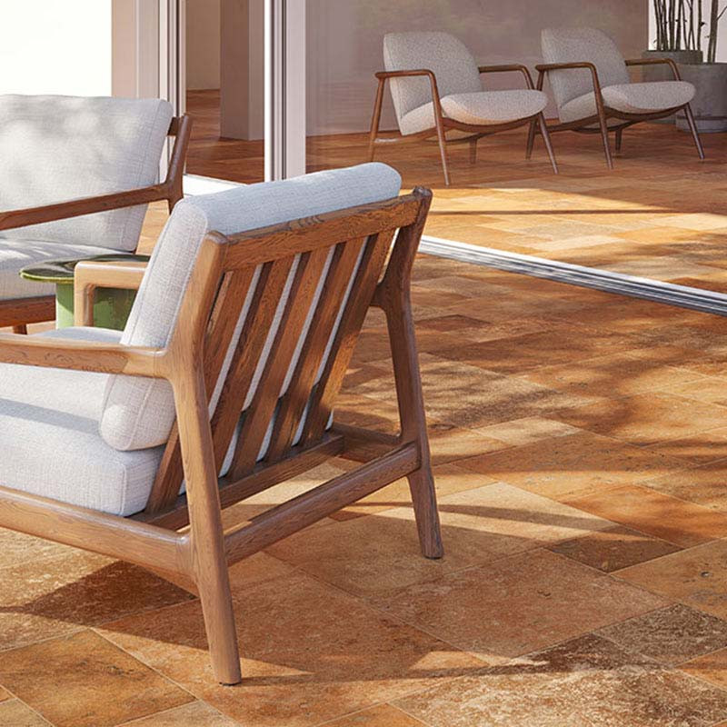 Carrelage effet terre cuite marron multiformat Cotto Del Campiano Cotto Dorato Modular 39 0,723 m²