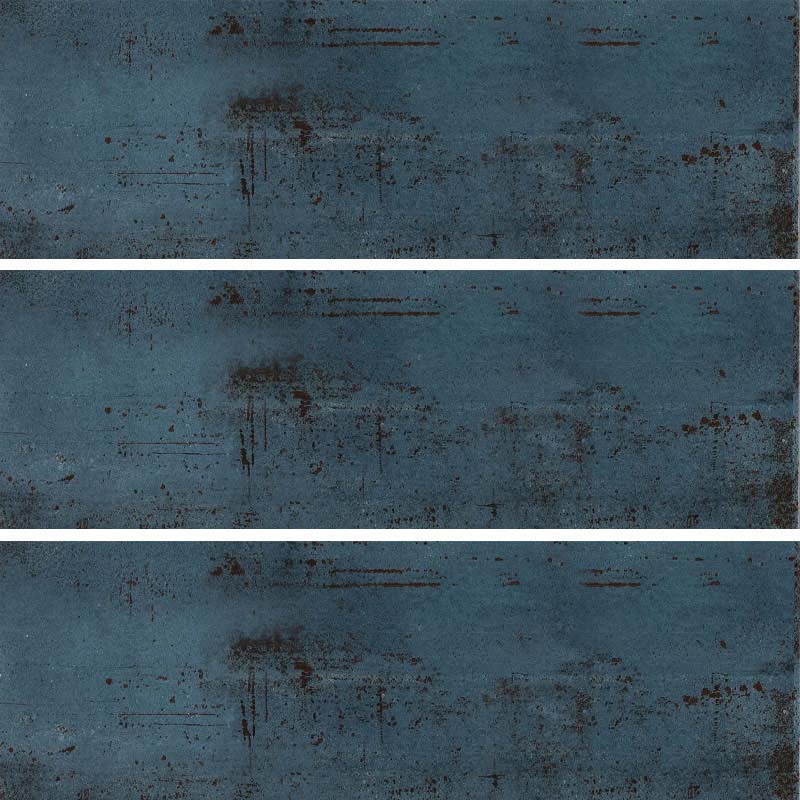 Carrelage effet Bejmat bleu 7 x 21,6 cm Grunge Blu