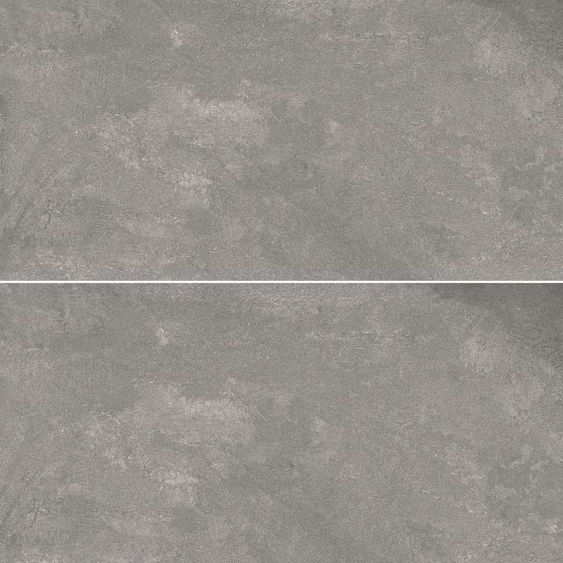 Carrelage aspect ciment gris clair 30 x 60 cm Cosmopolita Gray